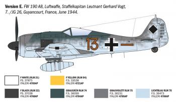Italeri 1490 Focke-Wulf FW 190 A-7/A8