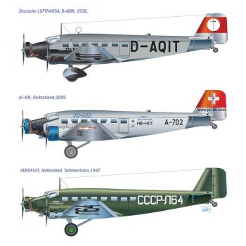 Italeri 150 Junkers Ju - 52 / 3M Tante Ju