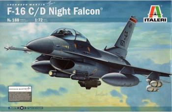 Italeri 188 F-16 C/D Night Falcon