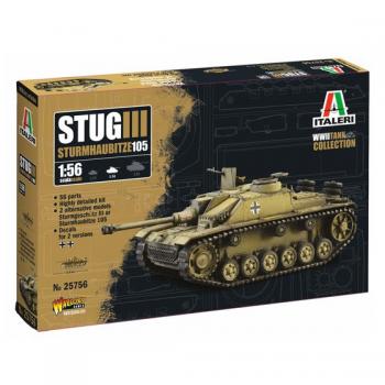 Italeri 25756 Stug III - Sturmhaubitze 105