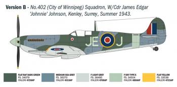 Italeri 2843 Spitfire Mk. IX Aces
