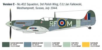 Italeri 2843 Spitfire Mk. IX Aces