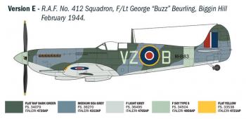 Italeri 2843 Spitfire Mk. IX Aces