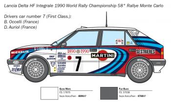 Italeri 3658 Lancia Delta HF Integrale