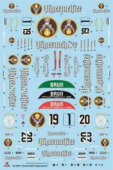 Italeri 3678 Porsche 956 Jagermeister