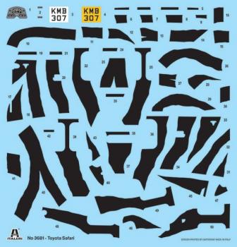 Italeri 3681 Toyota Land Cruiser