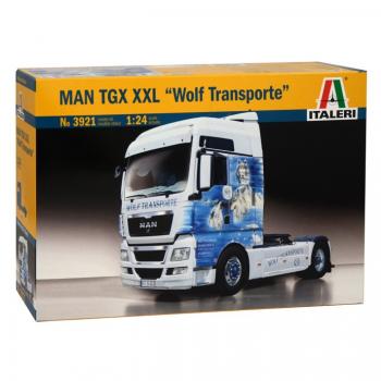 Italeri 3921 MAN TGX XXL Wolf Transporte