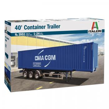 Italeri 3951 40' Container Trailer