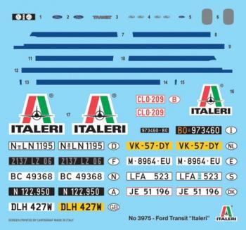 Italeri 3975 Ford Transit - Italeri
