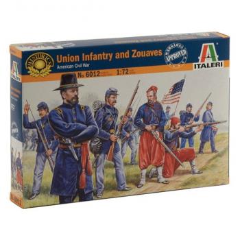 Italeri 6012 Union Infantry and Zouaves x 50