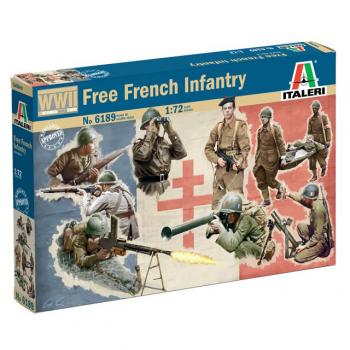 Italeri 6189 Free French Infantry