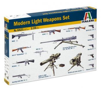 Italeri 6421 Modern Light Weapon Set