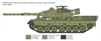 Italeri 6481 Leopard 1 A5