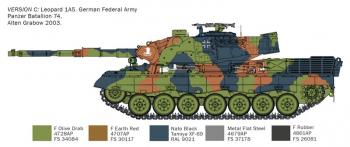 Italeri 6481 Leopard 1 A5