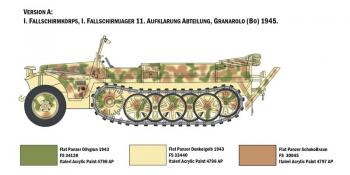 Italeri 6561 Sd.Kfz. 10 Demag D7