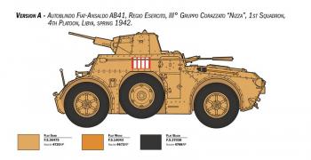 Italeri 6591 Autoblinda AB 41