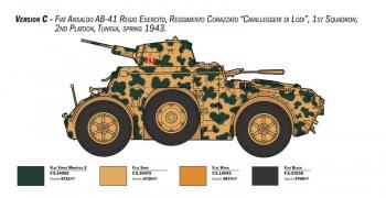 Italeri 6591 Autoblinda AB 41