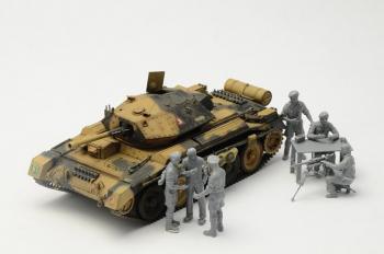 Italeri 6592 Crusader Mk. III with Crew