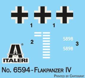 Italeri 6594 Flakpanzer IV Ostwind