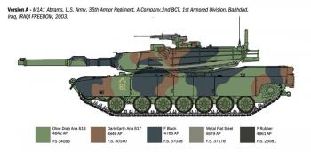 Italeri 6596 M1A1 Abrams