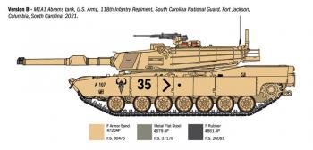 Italeri 6596 M1A1 Abrams