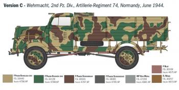 Italeri 6760 Kfz.305 Opel Blitz Typ A 4x4