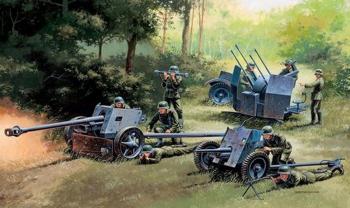 Italeri 7026 PAK35 - PAK40 - FLAK38