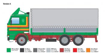 Italeri 90762 Scania 142H Canvas