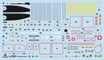 Italeri 91096 AS332 Super Puma