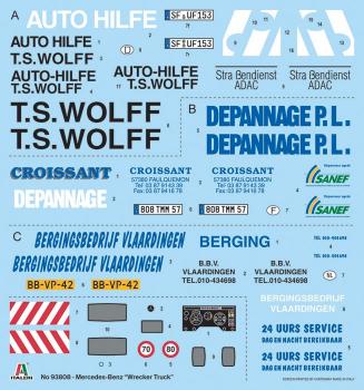 Italeri 93808 Mercedes-Benz Wrecker