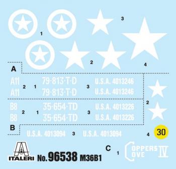 Italeri 96538 M36B1 90mm GMC