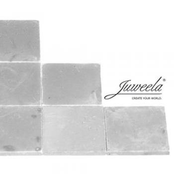 Juweela 22086 Walking Plates 50x50, Light Grey x 120