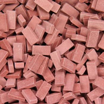 Juweela 23029 Bricks, Dark Brick-Red x 1000