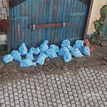 Juweela 23395 Garbage Bags Blue x 10