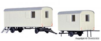 Kibri 10278 Construction Trailers x 2