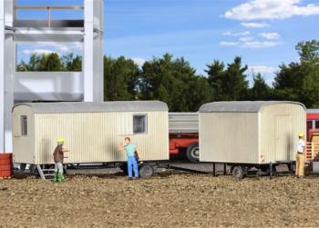 Kibri 10278 Construction Trailers x 2