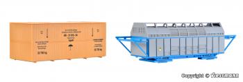Kibri 16511 Freight Container and Box