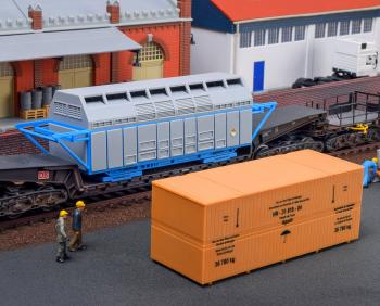 Kibri 16511 Freight Container and Box