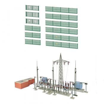 Kibri 39840 Electrical Substation with Lighting