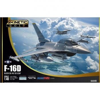 Kinetic Model K48105 F-16D Block 30/40/50 USAF