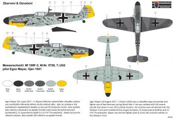 Kovozavody CLK0008 Bf 109F-3 - Egon Mayer