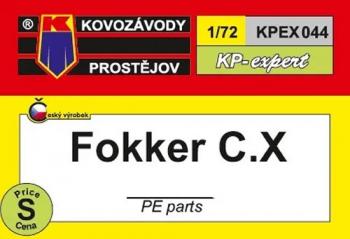 Kovozavody Prostejov KPEX044 Fokker C.X PE Parts