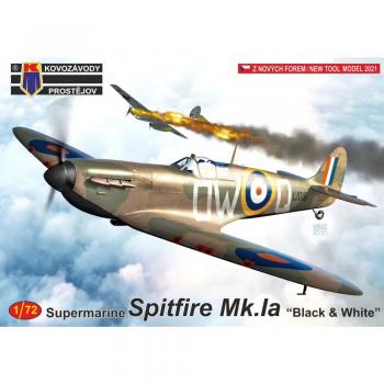 Kovozavody Prostejov KPM0263 Spitfire Mk.Ia Black & White