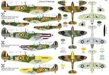 Kovozavody KPM0276 Spitfire Mk.Ia - Special Markings