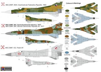 Kovozavody KPM0308 MiG-23MF - Warsaw Pact II