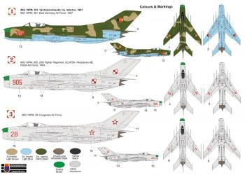 Kovozavody KPM0389 MiG-19PM - Over Europe