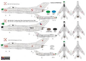 Kovozavody KPM0391 MiG-19P - Warsaw Pact