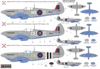 Kovozavody KPM0479 Spitfire HF Mk.VII - Grey