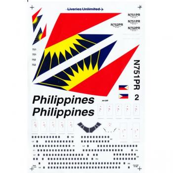 Liveries Unlimited A4-059 Boeing 747-400 - Philippines