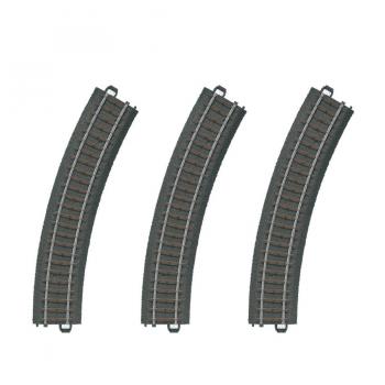 Marklin 20130 Curved C Track (R1) x 3